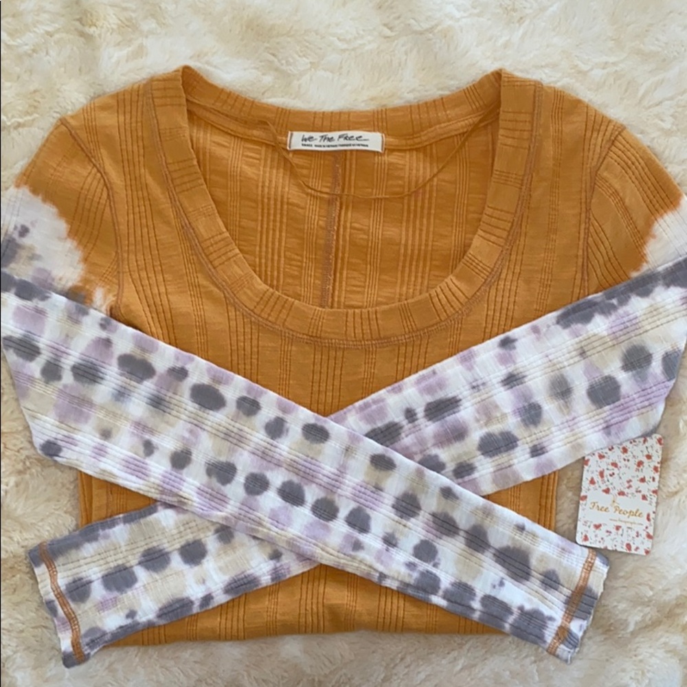 🆕 Free People Big Sur Long Sleeve T-Shirt Size S - Picture 4 of 6